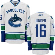 Reebok Vancouver Canucks NO.16 Trevor Linden Youth Jersey (White Authentic Away)