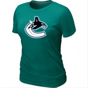 Vancouver Canucks Women's Team Logo Short Sleeve T-Shirt - Green