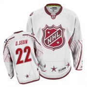 Reebok Vancouver Canucks NO.22 Daniel Sedin Men's Jersey (White Authentic 2011 All Star)
